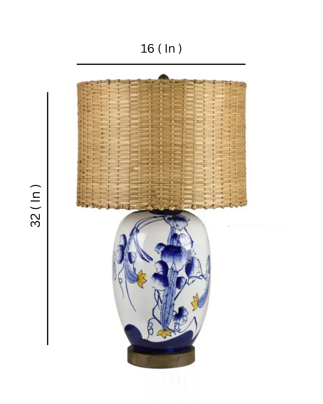 Bitter Melon Lamp / Pair