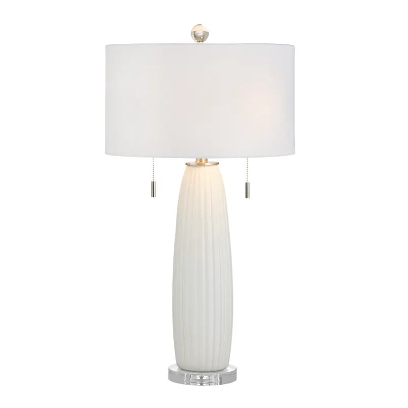 Hoare Olive Table Lamp / Pair