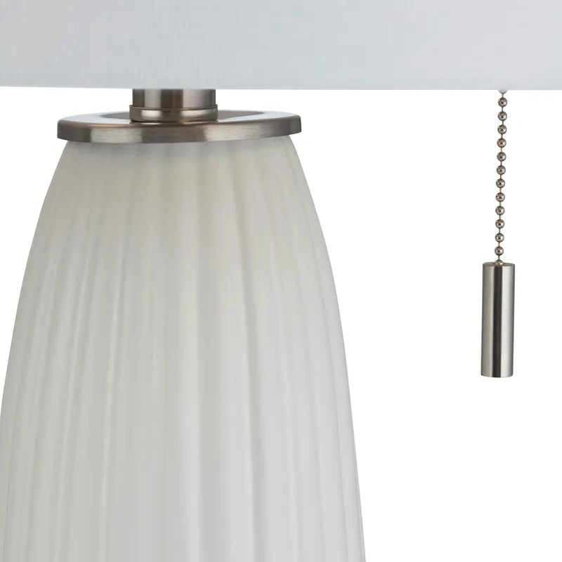 Hoare Olive Table Lamp / Pair