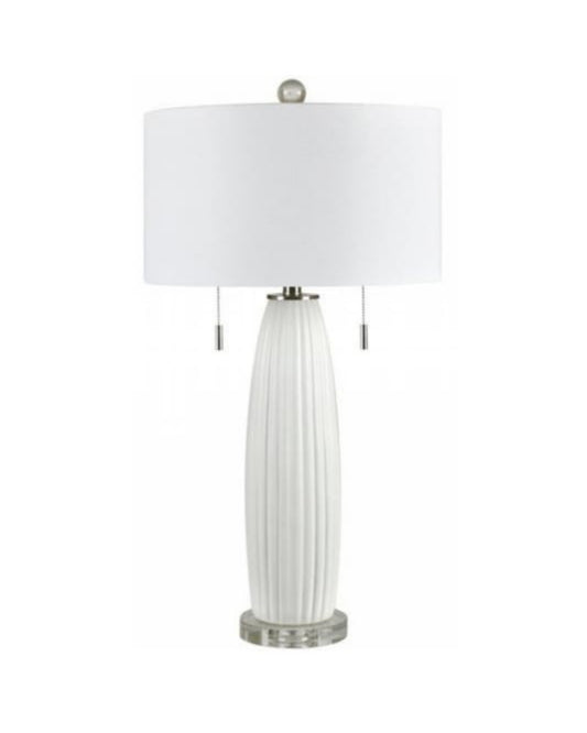 Hoare Olive Table Lamp / Pair