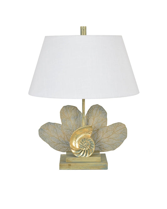 Ammonite Table Lamp / Pair