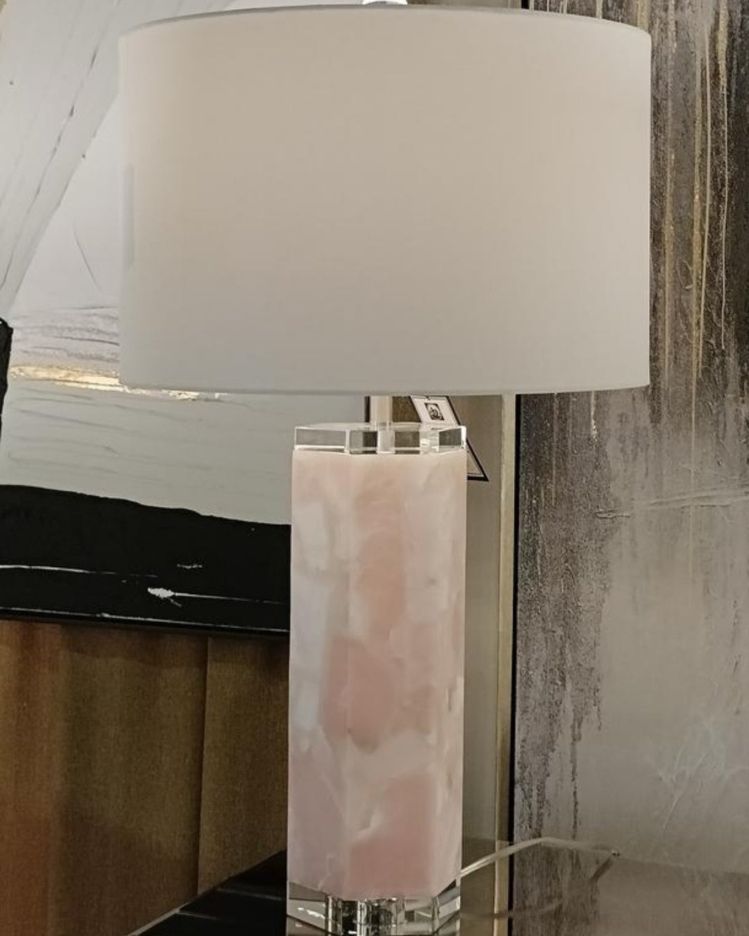 Robinson Hexagon Table Lamp / Pair